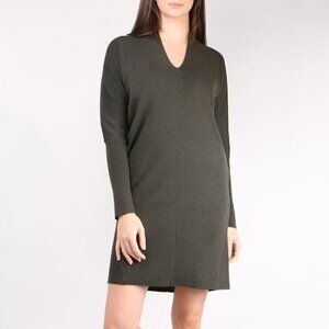 Cathrine Hammel Wide Merino Wool Dress Army Green